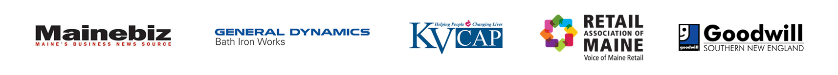 Logo Bar - Mainebiz, biw, kvcap, ram, goodwill